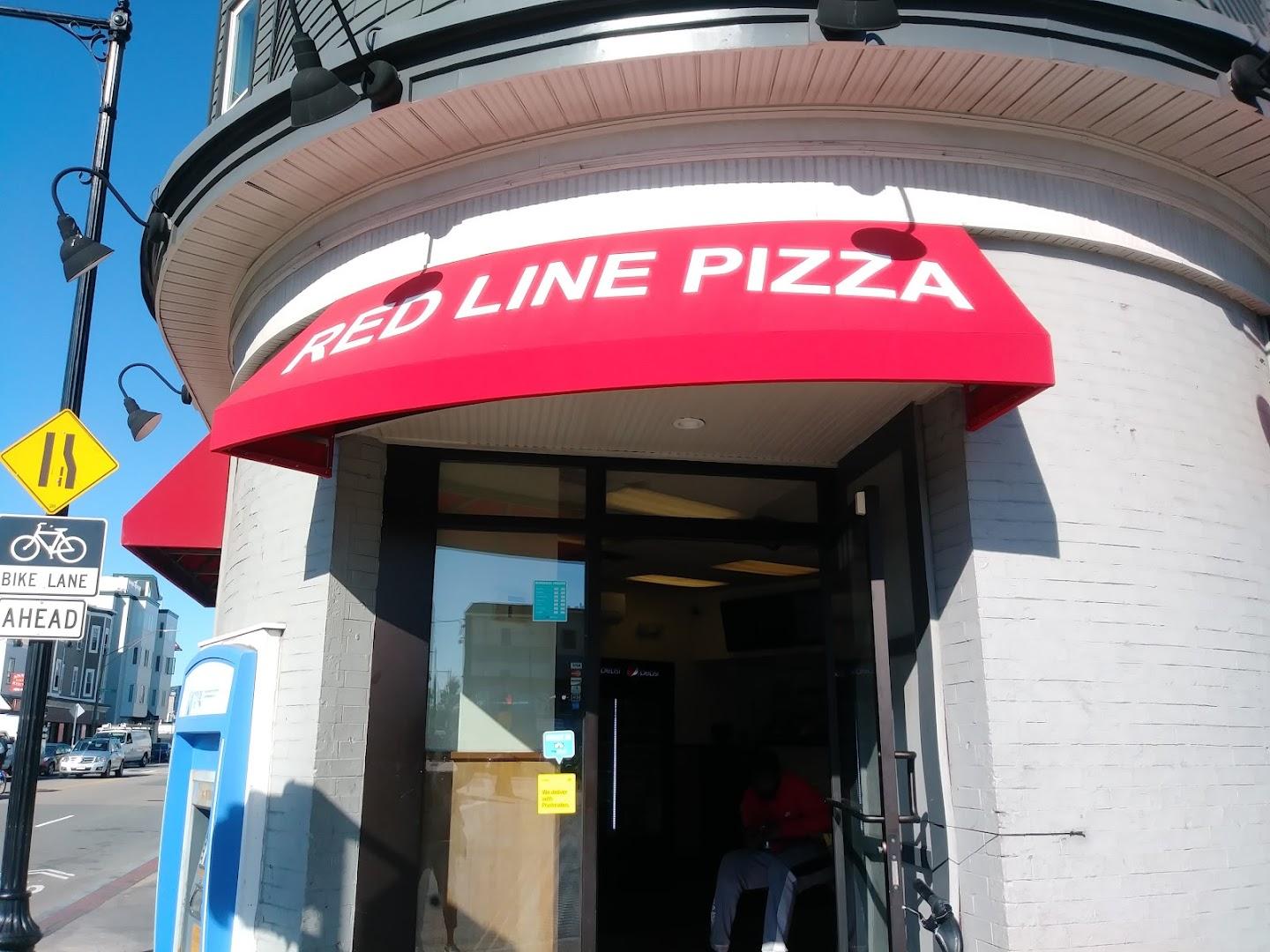 Red Line Pizza Menu